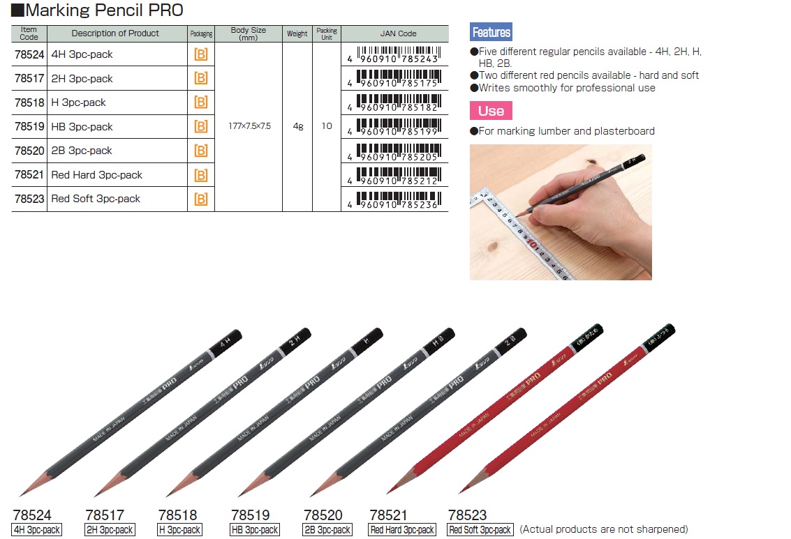 Ichiban Precision Sdn Bhd Shinwa Shinwa Penciltype for